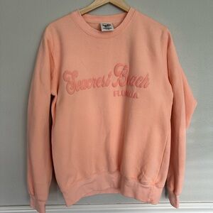 Women’s Peach Seacrest Beach Florida Sweatshirt